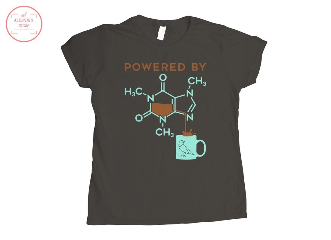 Powered By Caffeine Unisex Shirts
