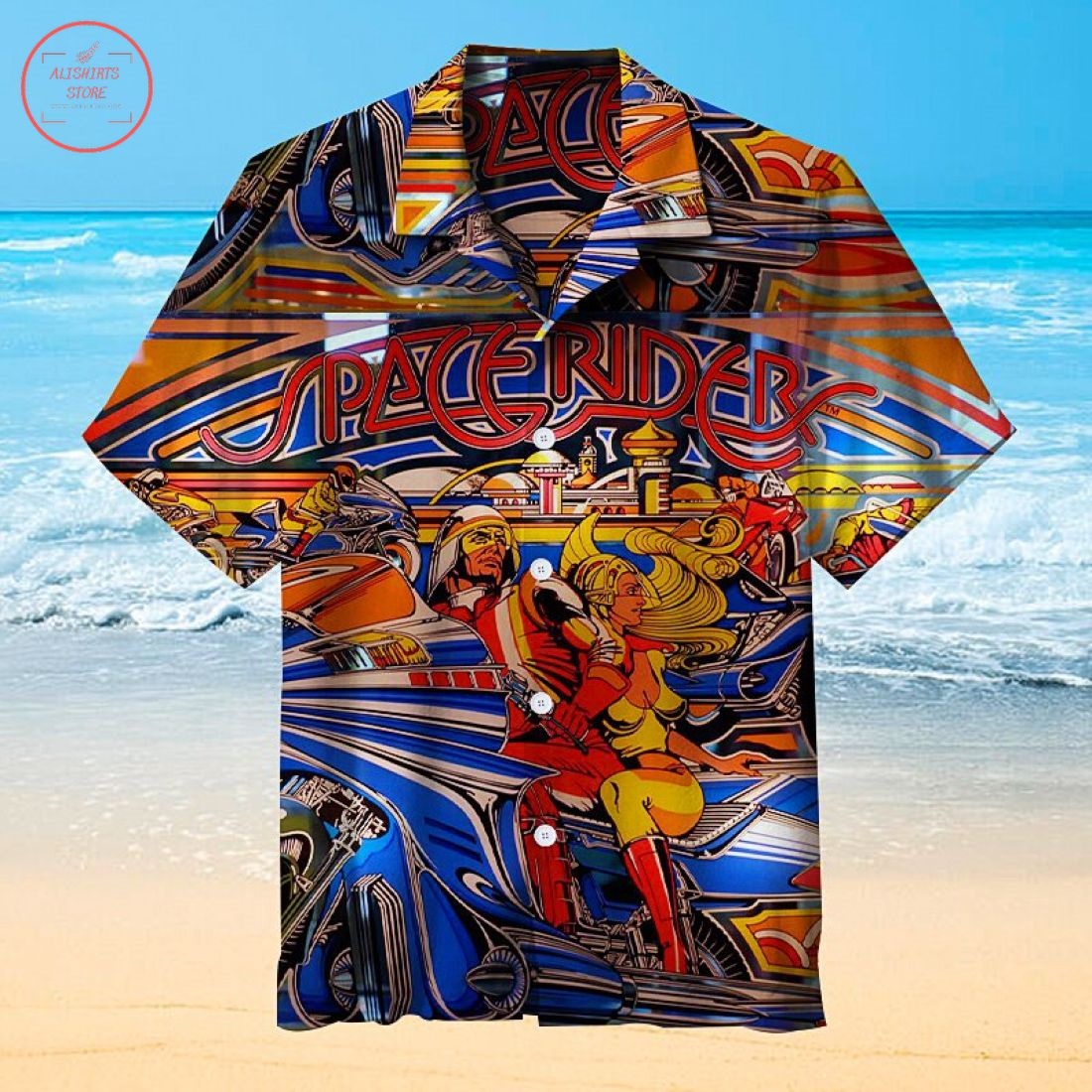 Racing Pinball Universal Hawaiian Shirt