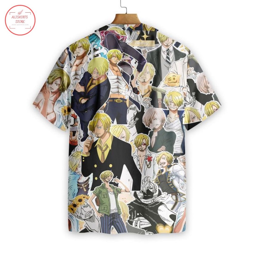 Sanji One Piece Hawaiian Shirt