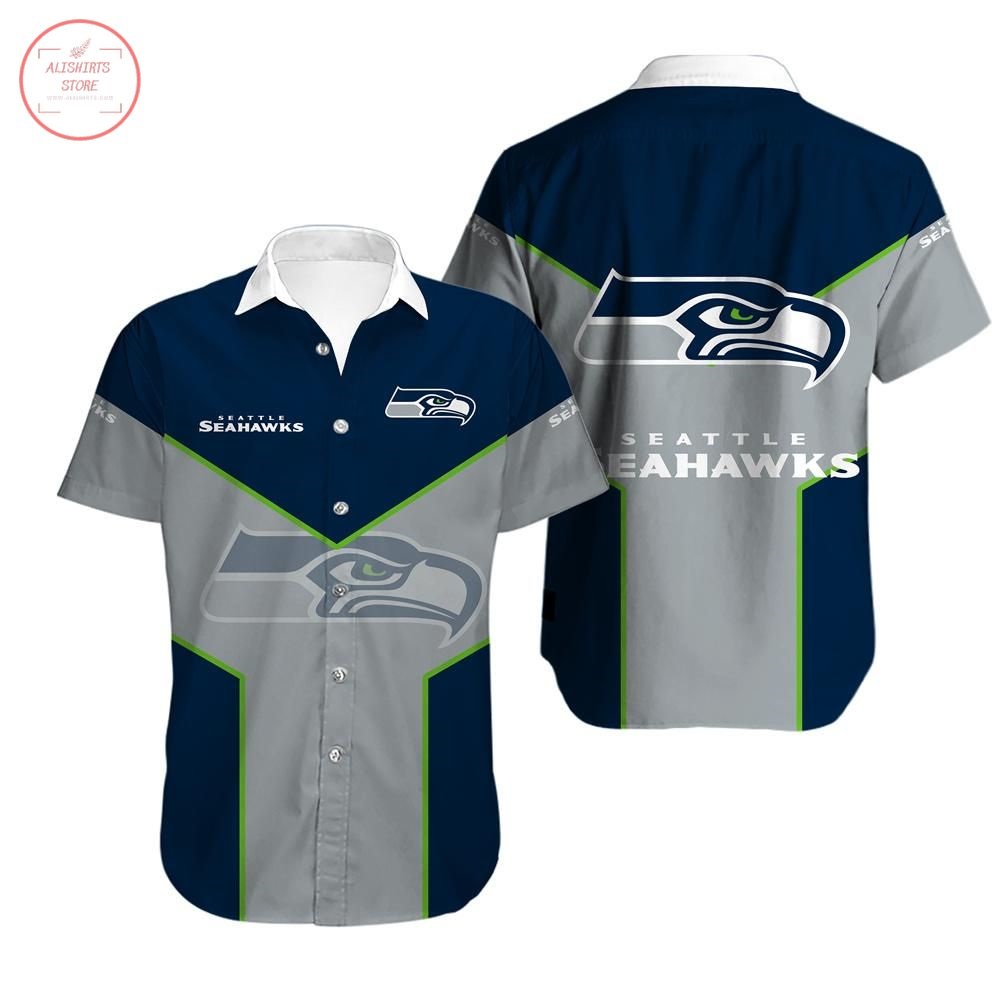 Seattle Seahawks Hawaiian Shirt