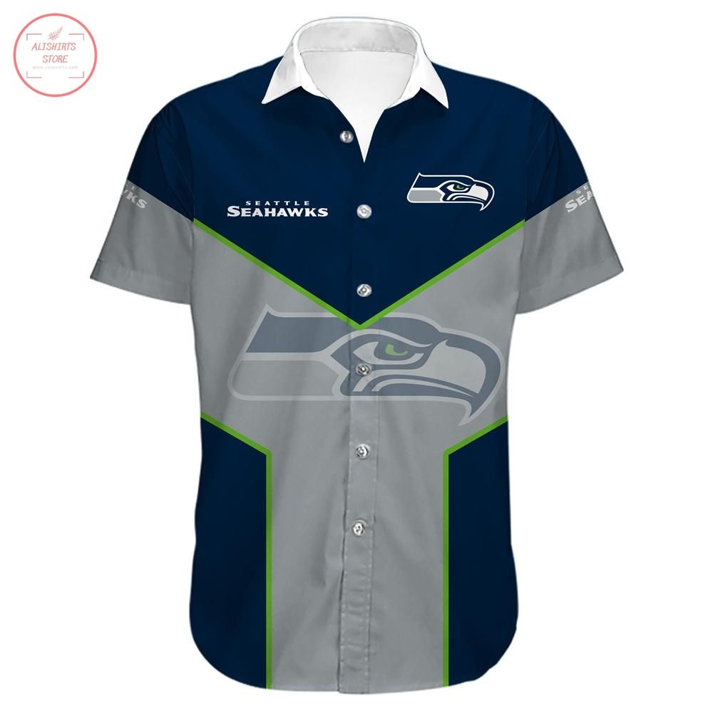 Seattle Seahawks Hawaiian Shirt