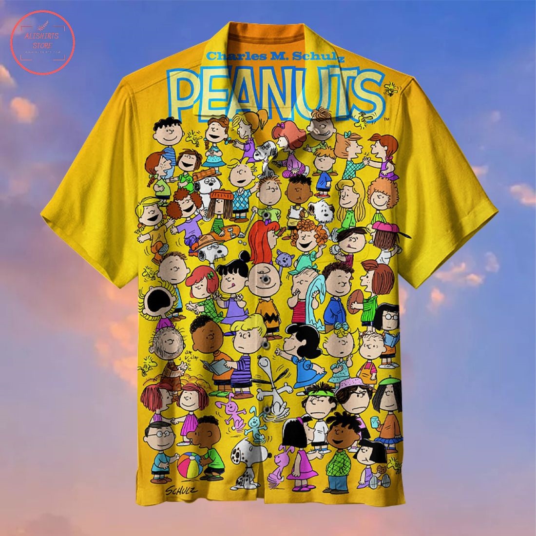 Snoopy Peanuts Cartoon Hawaiian Shirt