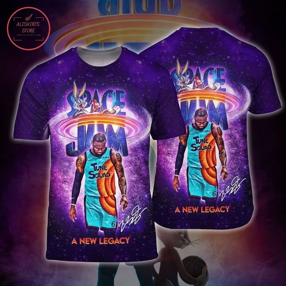 Space Jam A New Legacy Tune Squad 3D Shirt