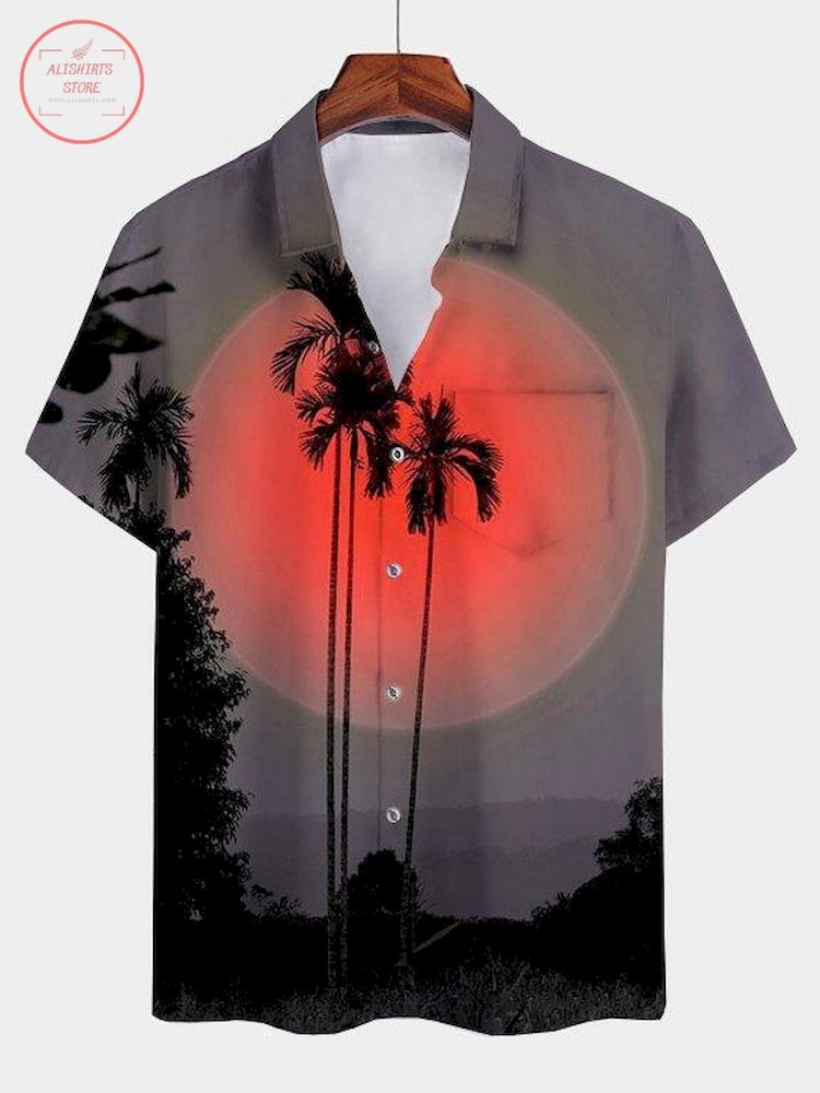 Square Neck Vintage Hawaiian Shirts