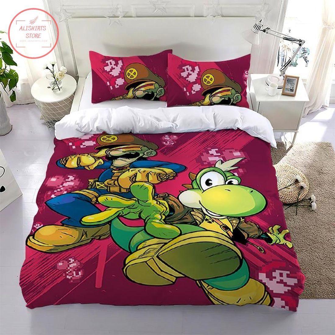 Super Mario Animated Character Bedding Set