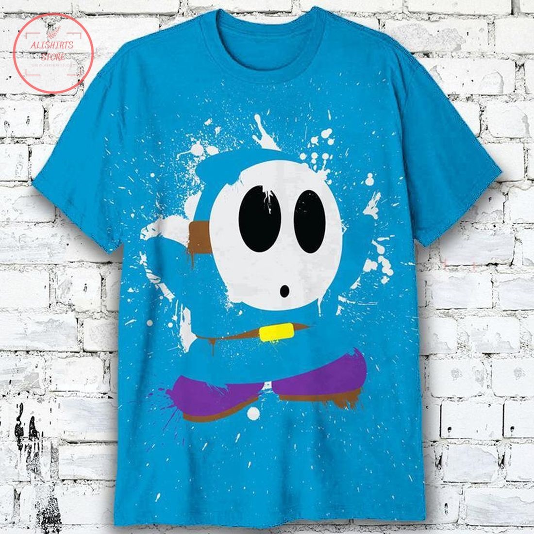 Super Mario Faceless Shy Guy Shirt