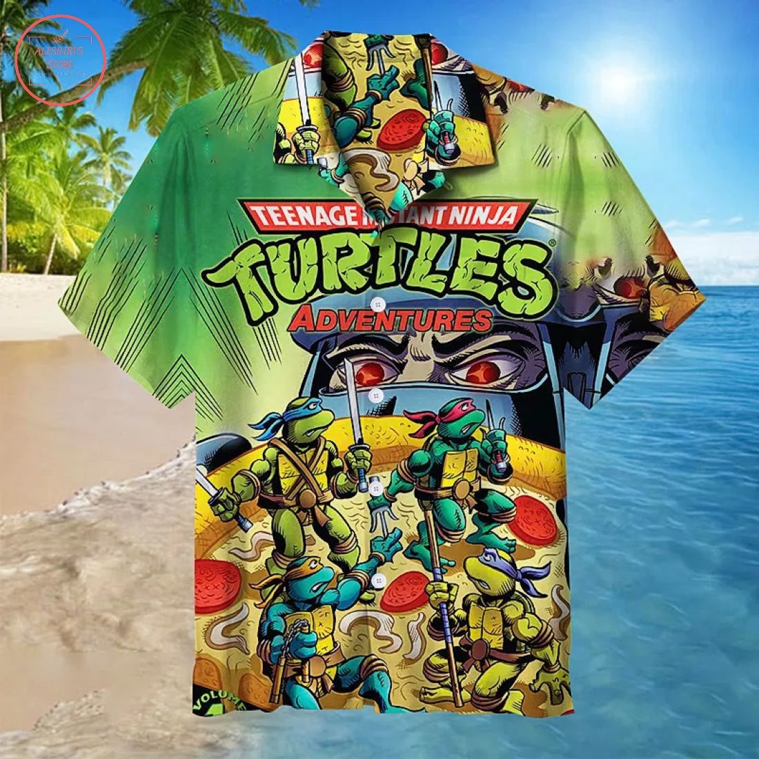 Teenage Mutant Ninja Turtles Adventures Hawaiian Shirt