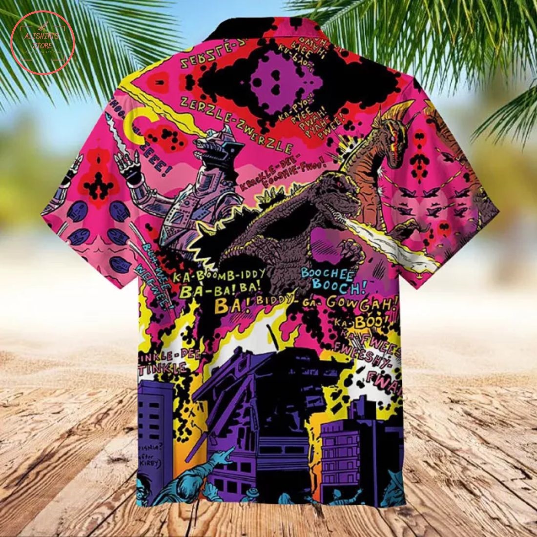 Terror of Mecha Godzilla Hawaiian Shirt