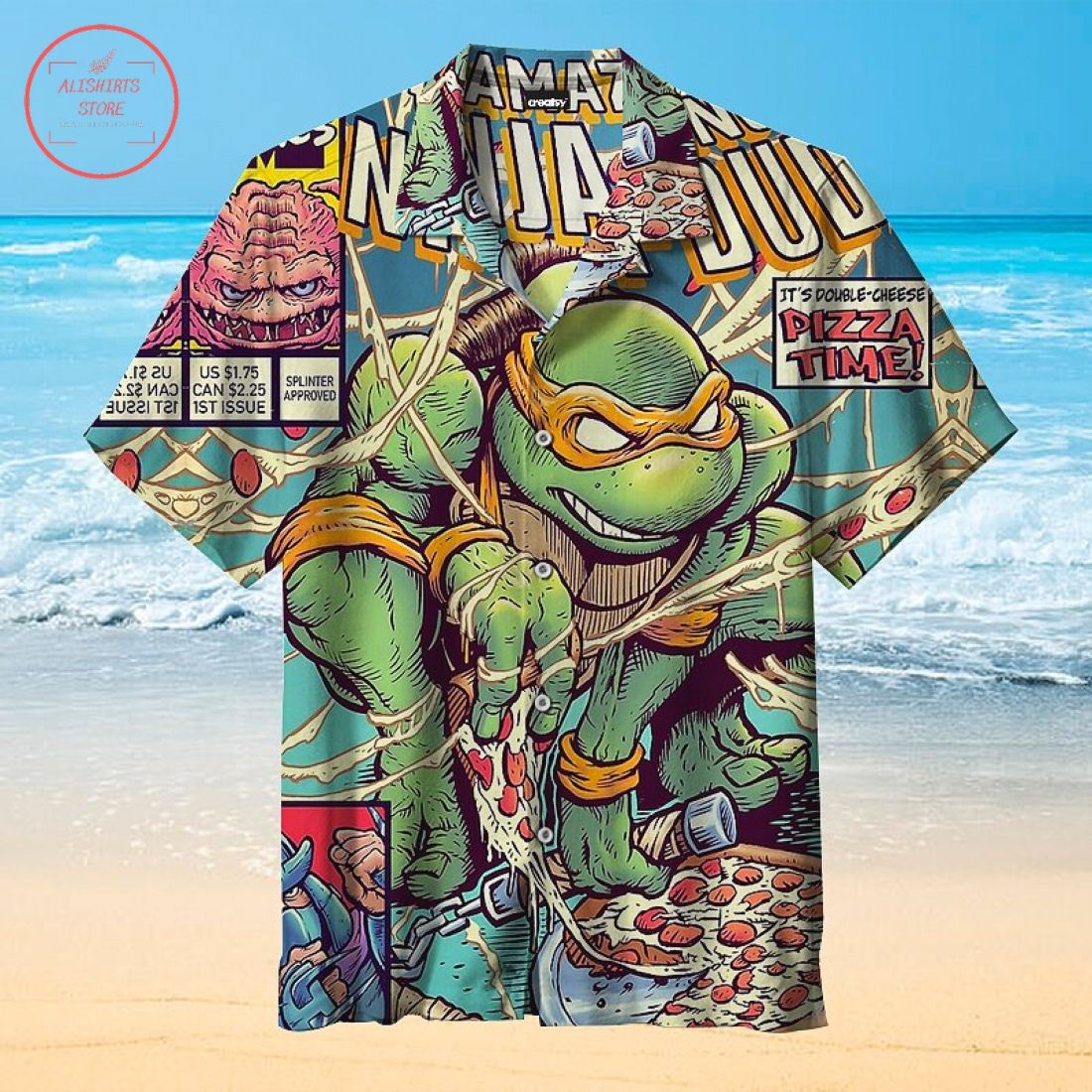 The Amazing Ninja Turtles Hawaiian Shirt