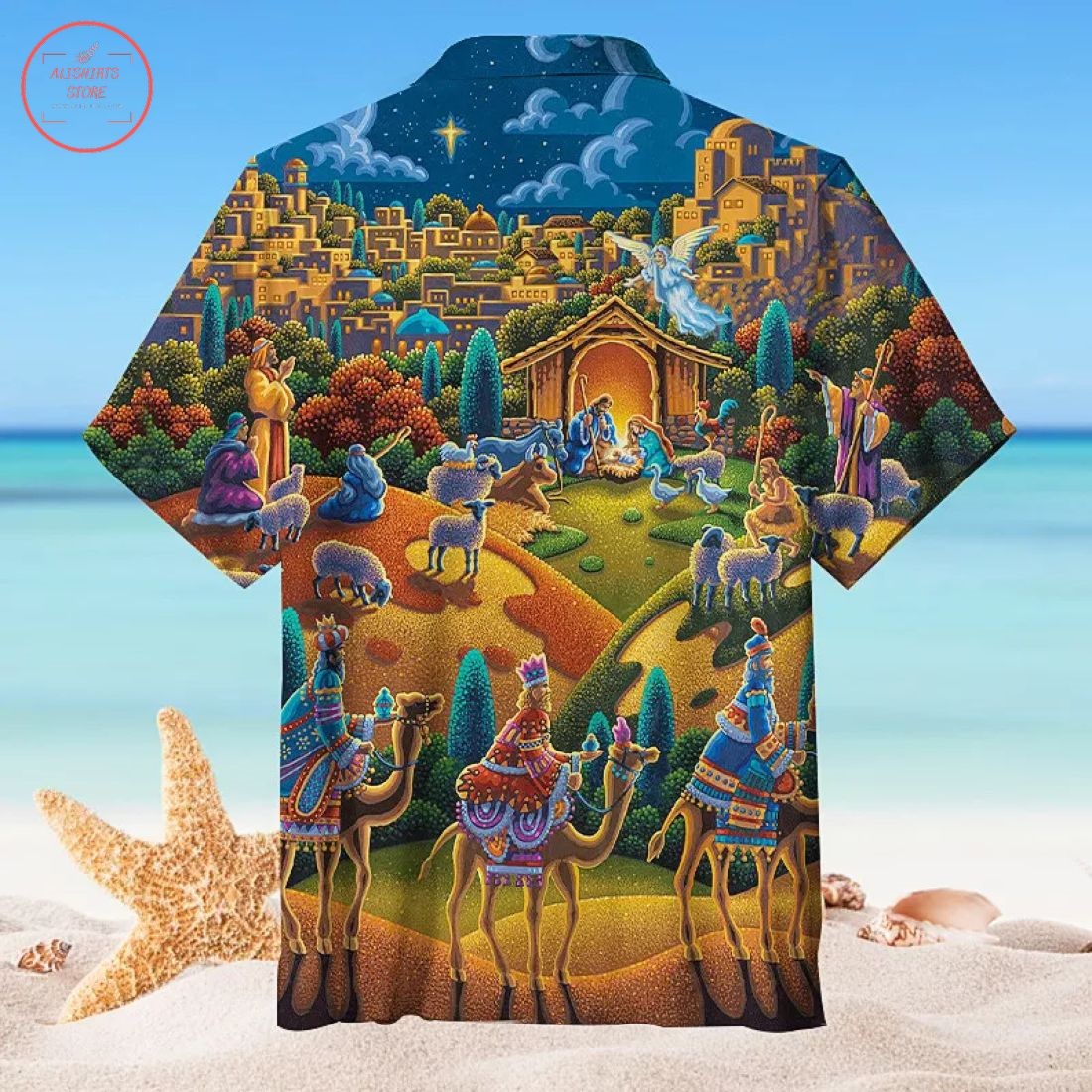 The Birth Of The Savior Hawaiian Shirt