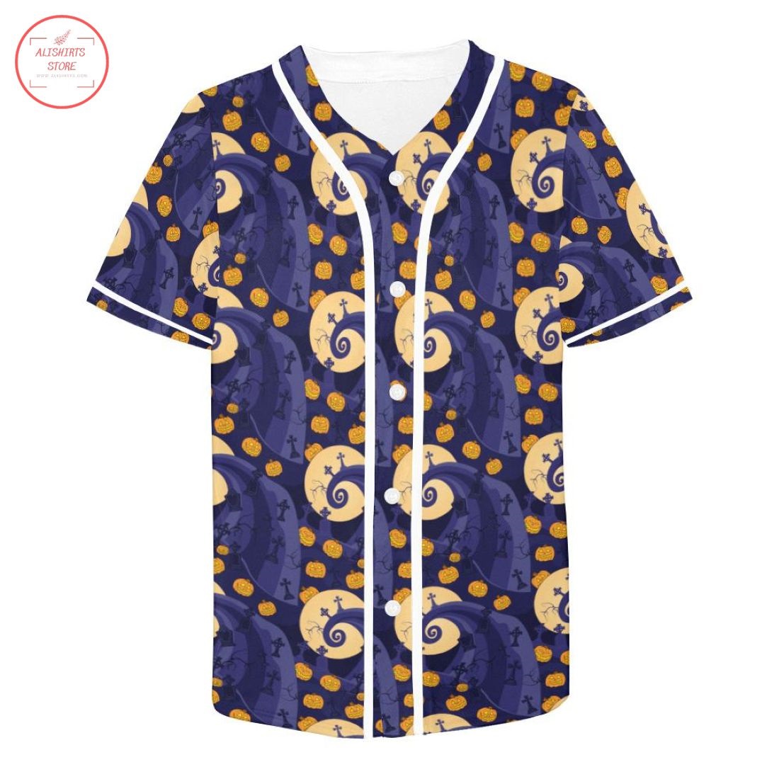 The Nightmare Before Christmas Baseball Jersey