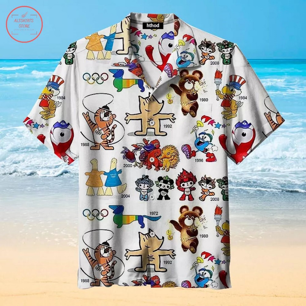 The Olympic mascot Hawaiian Shirt