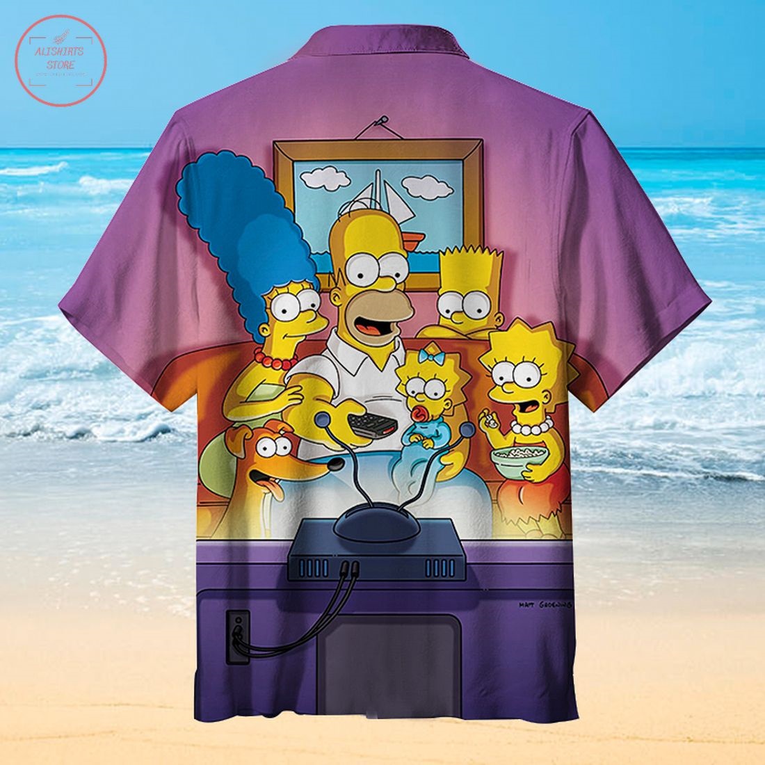 The Simpsons Hawaiian Shirt