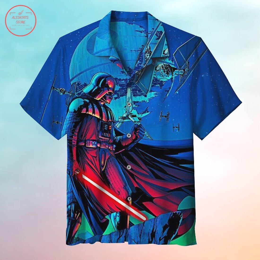 The great villain Darth Vader Hawaiian Shirts