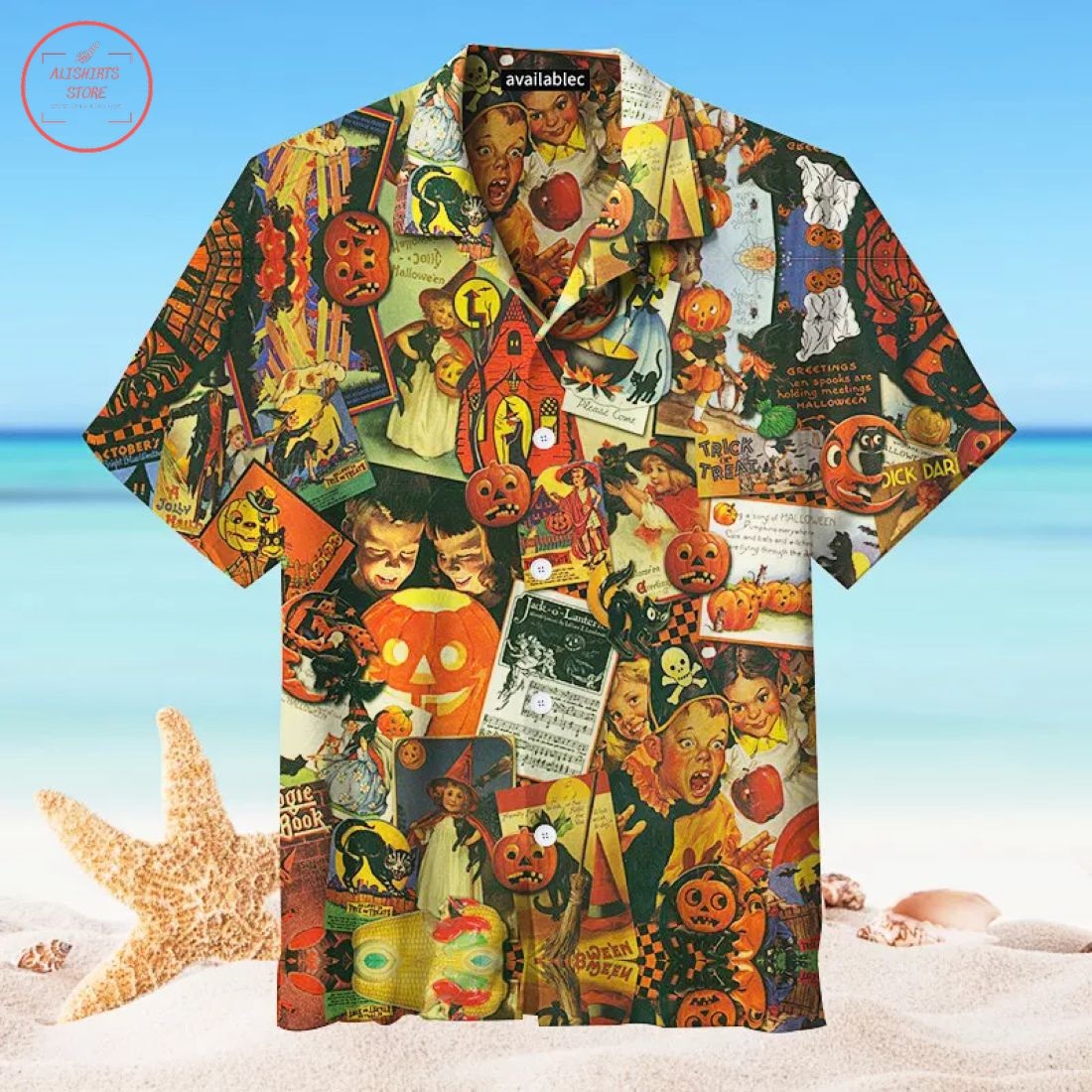 Trick or Treat Halloween Hawaiian Shirt