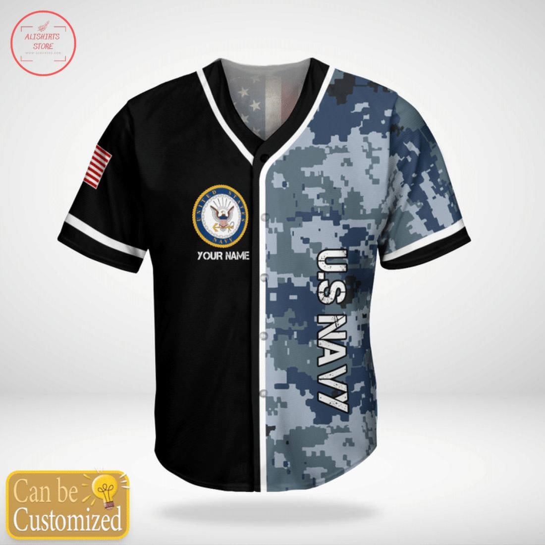 US Navy Personalized Custom Jersey