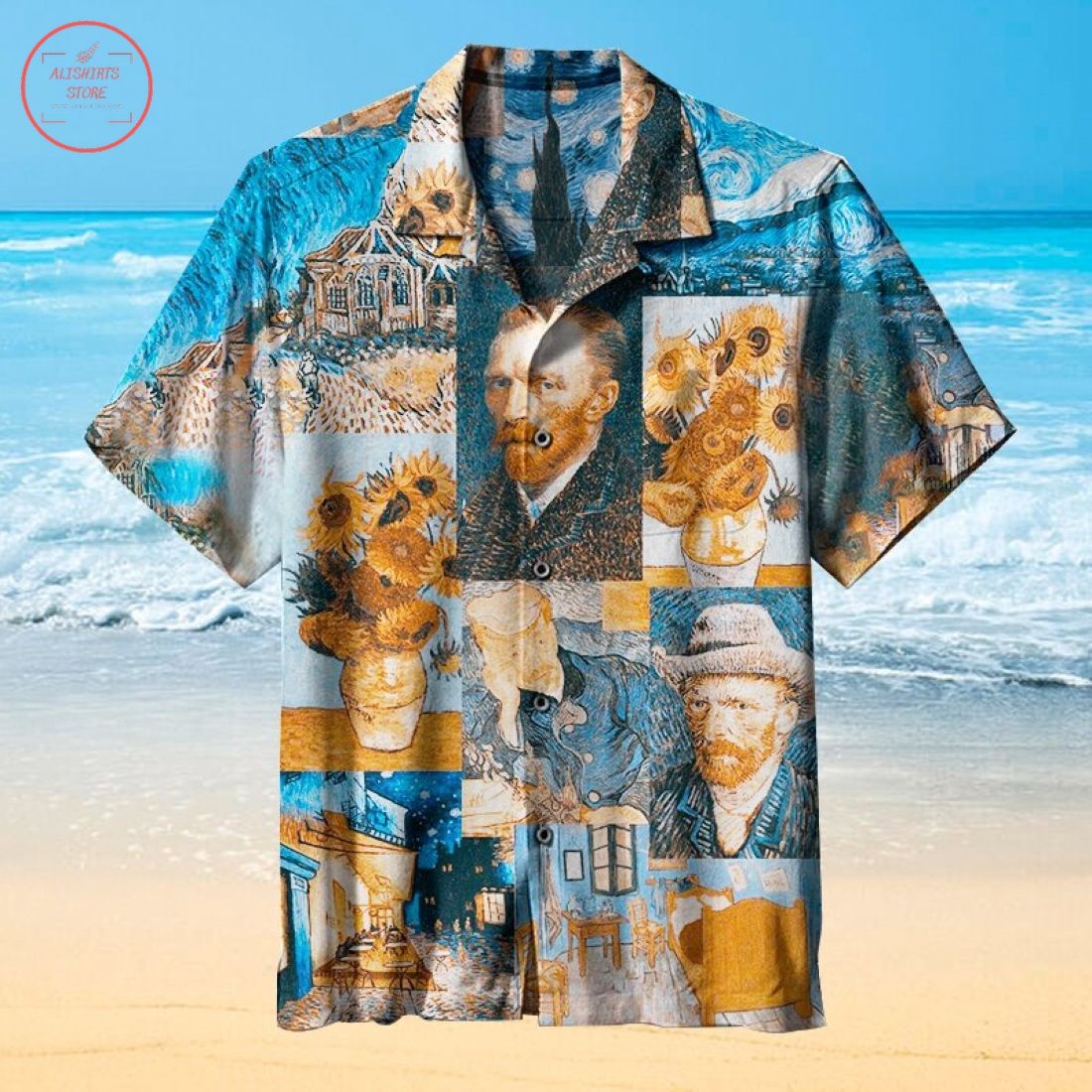 Van Gogh Art Hawaiian Shirt