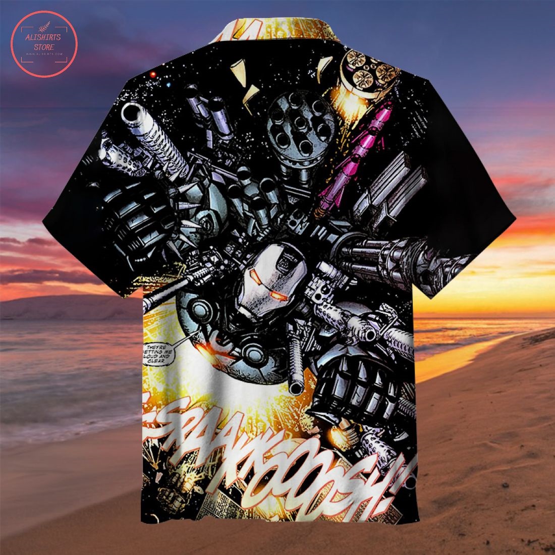 War Machine Hawaiian Shirt