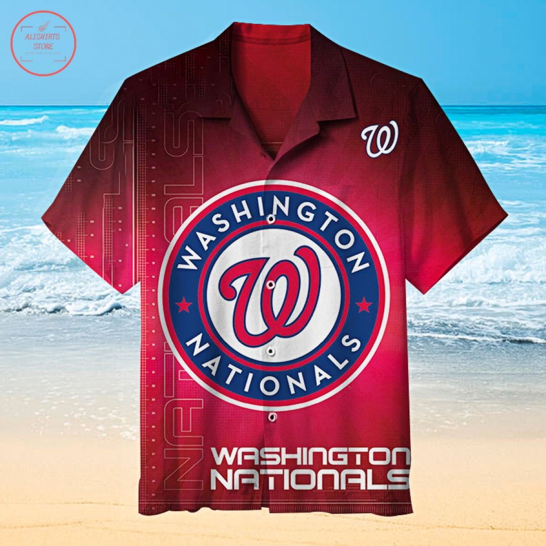 Washington Nationals Hawaiian shirt
