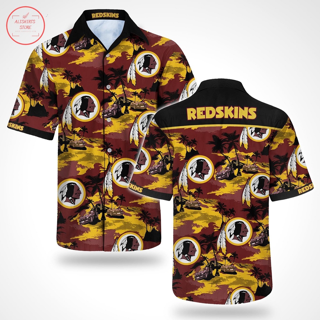 Washington Redskins Hawaiian Shirt