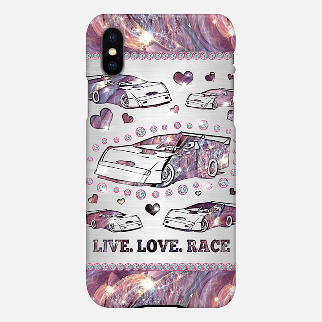 Late Model car Live love race Phone Case