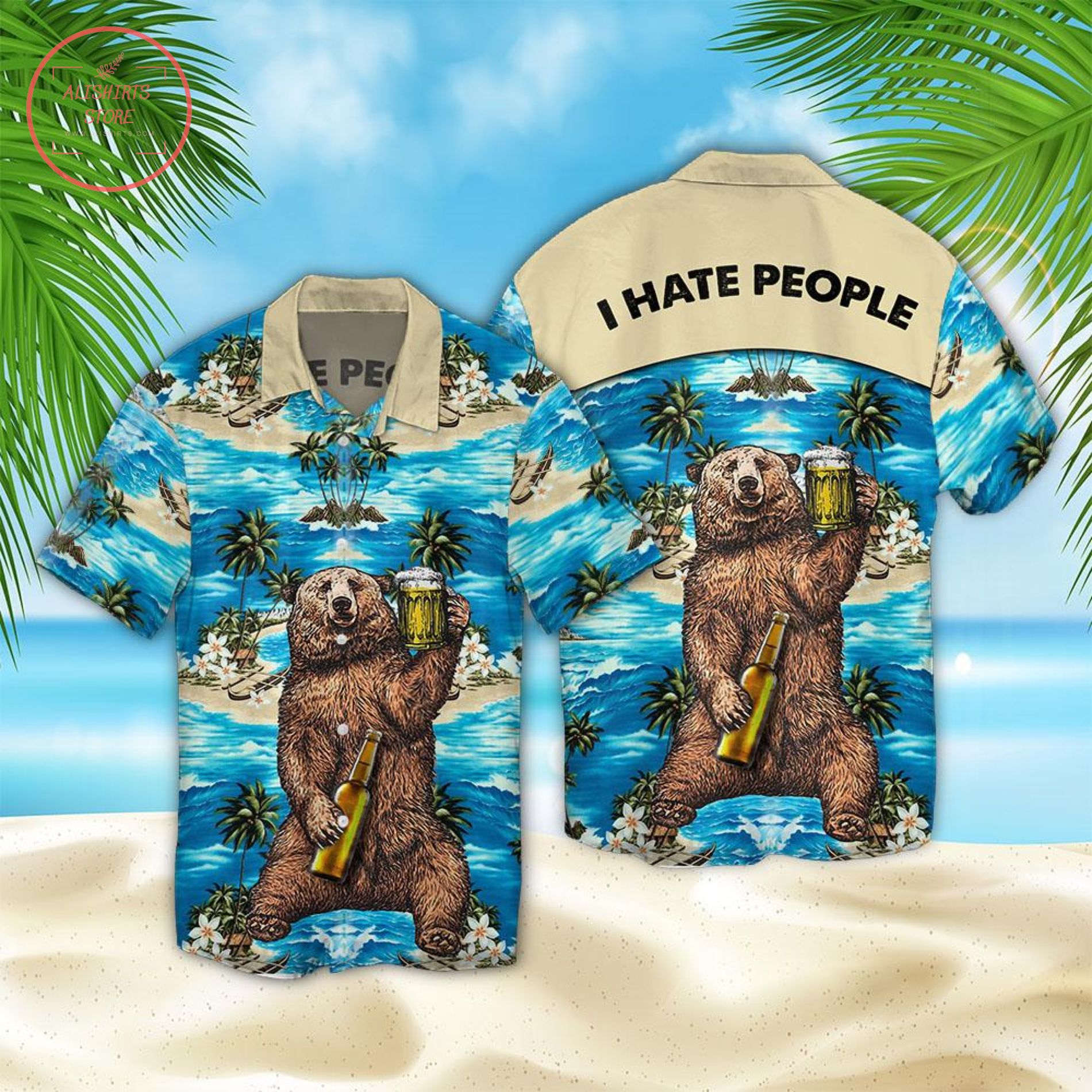 I Hate People Hawaii Shirt