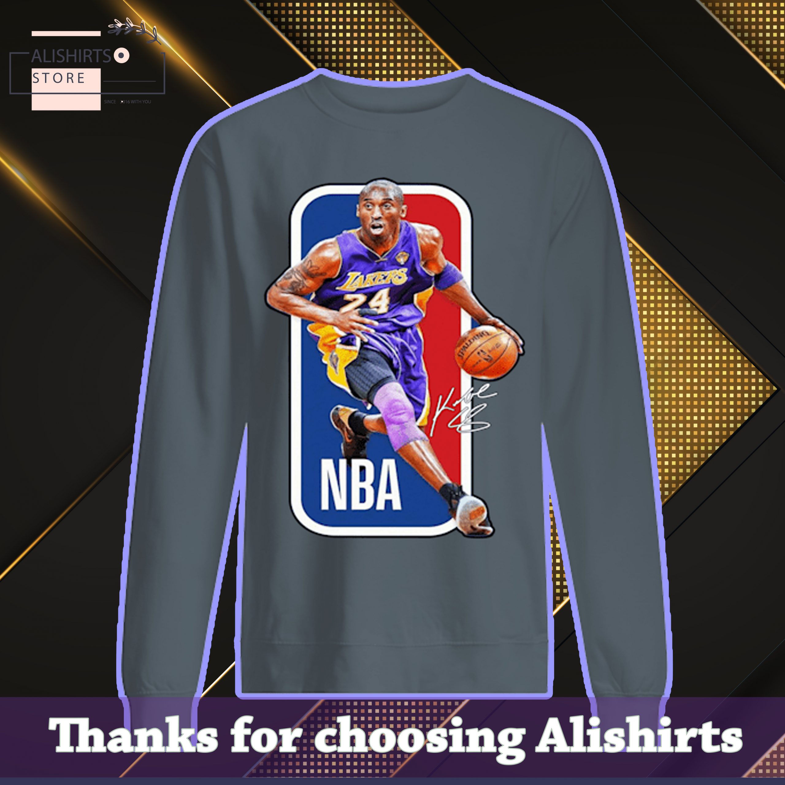 Rip Kobe Bryant NBA Lakers 24 shirt