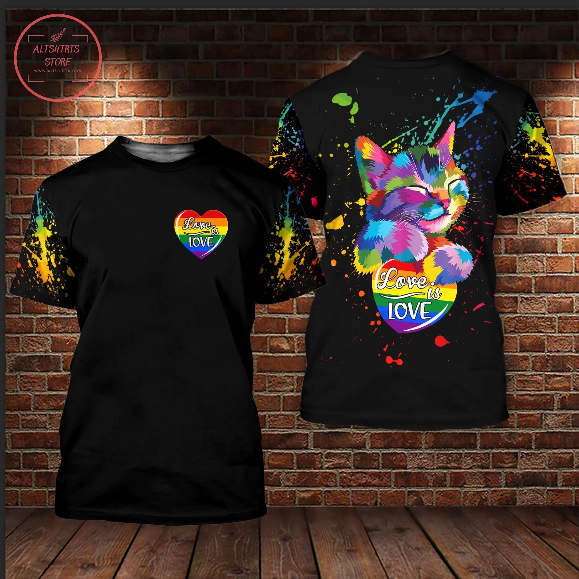 Parade Pride 2021 LGBT Love Is Love 3D All Over Shirts