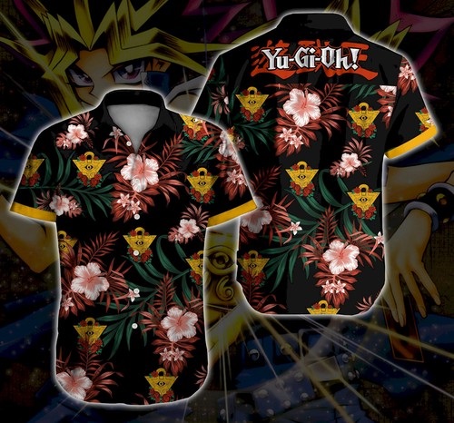 Yugi Beach Hawaii Summer Button Up Shirt