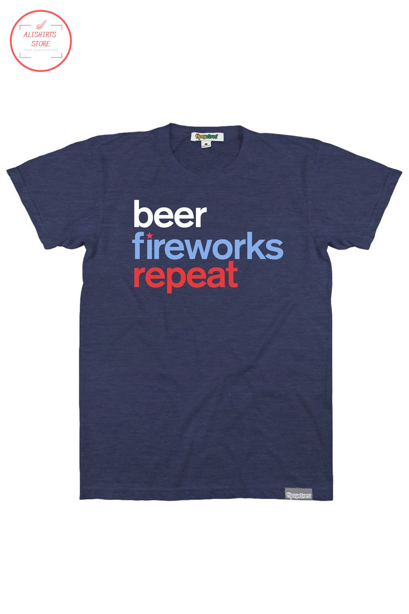 Funny beer shirt 4th of july edition