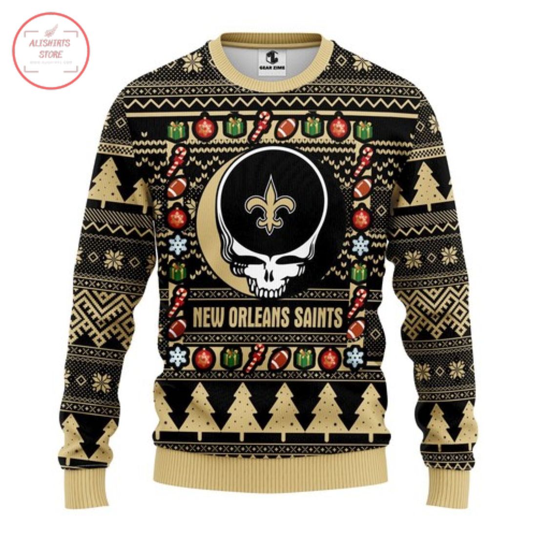 Nfl New Orleans Saints Christmas Sweater