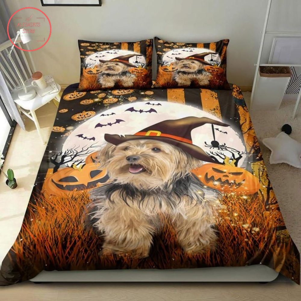 Bolognese dog Witch Halloween Blanket