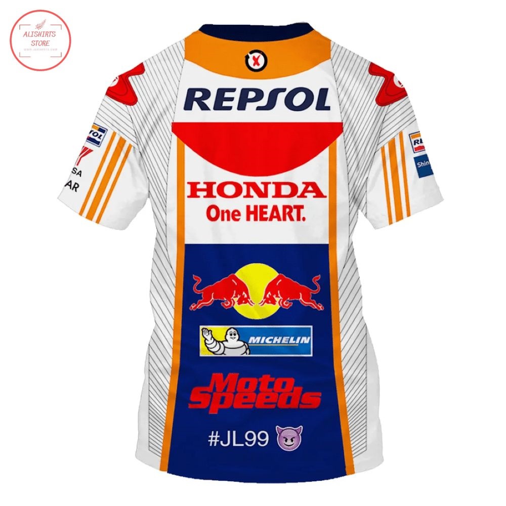 Custom Name Honda One Heart Red Bull Racing Shirt and Hoodie
