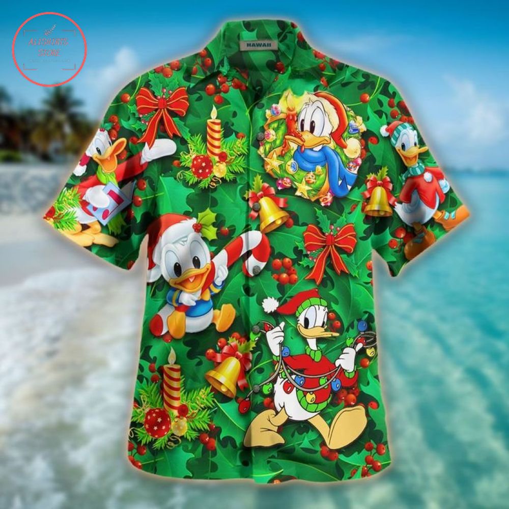 Decor Christmas With Donald Christmas Hawaiian Shirt