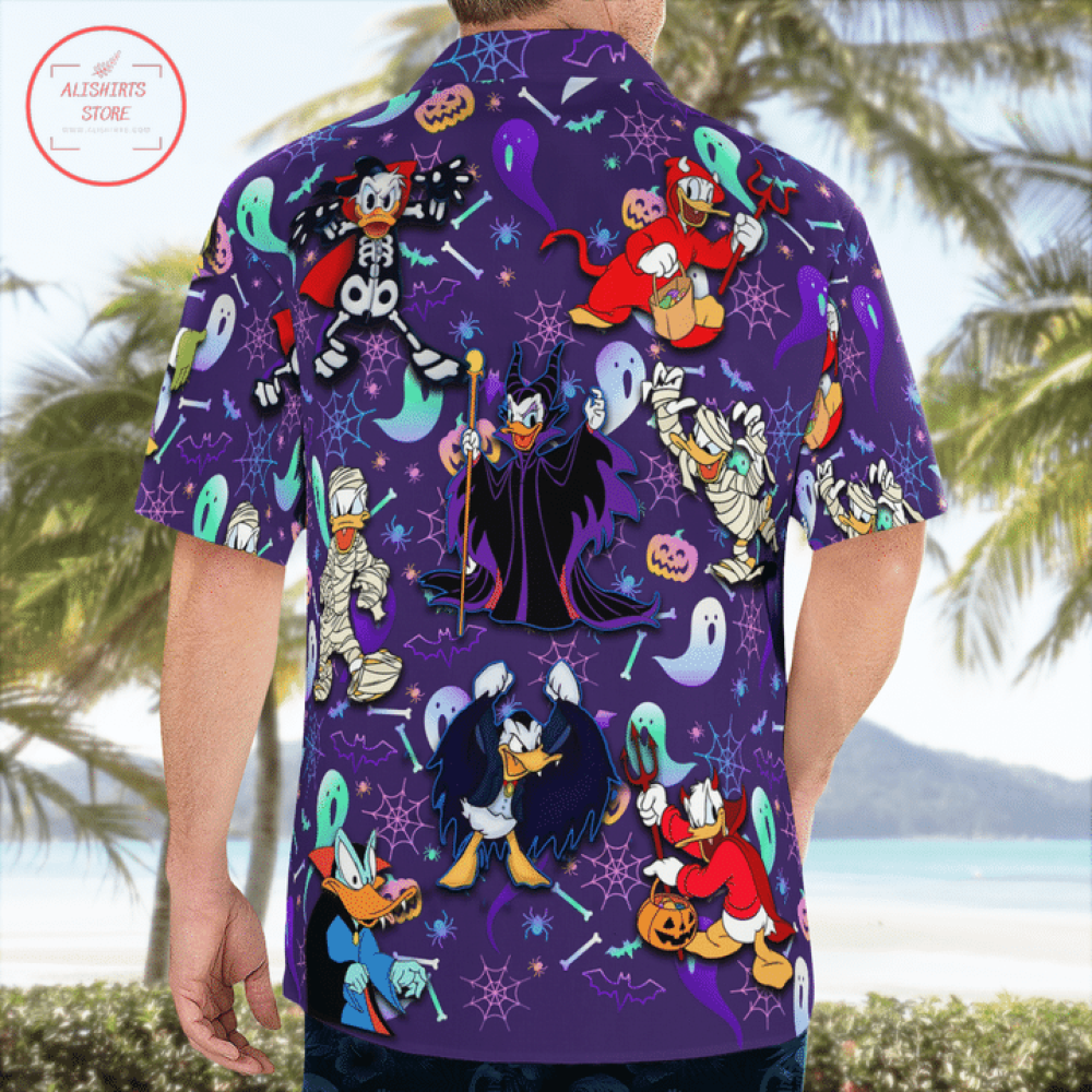 Donald Duck Evils Hawaiian Shirt