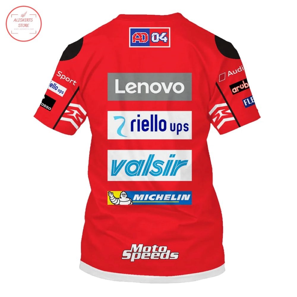 Ducati MotoGP Lenovo Racing Shirt and Hoodie