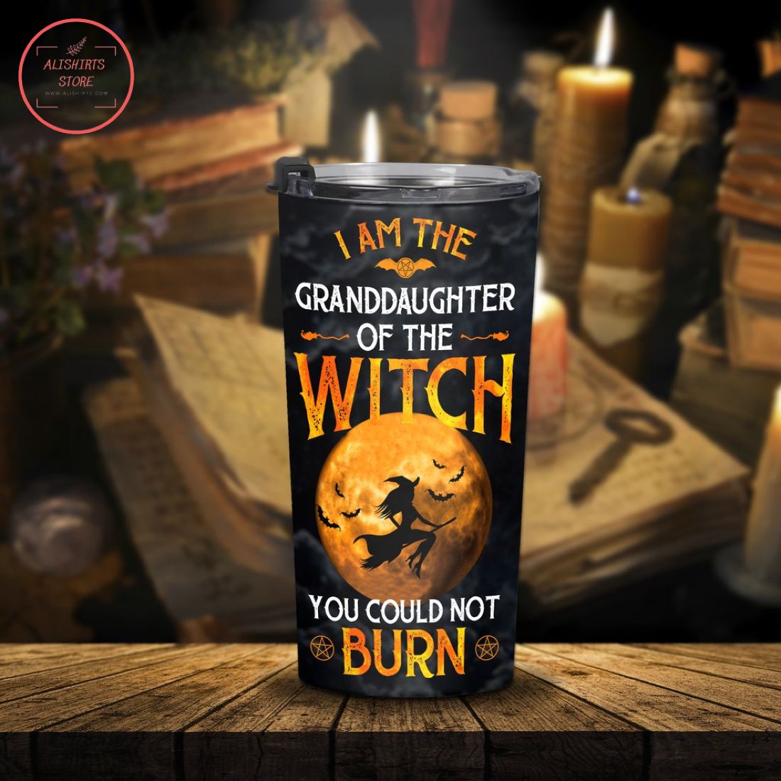 Granddaughter of the Witch in Halloween Tumbler