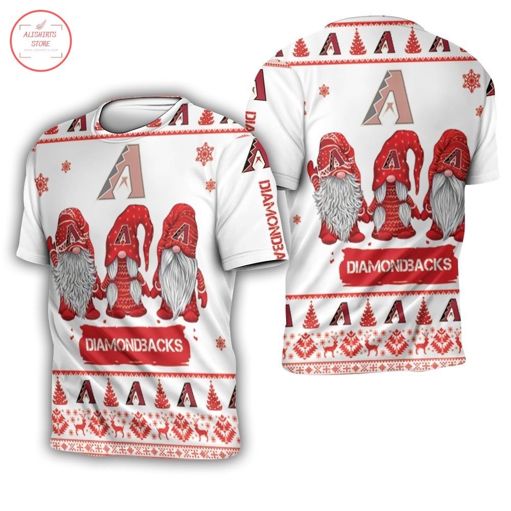 Gnomes Arizona Diamondbacks Ugly Christmas Shirts