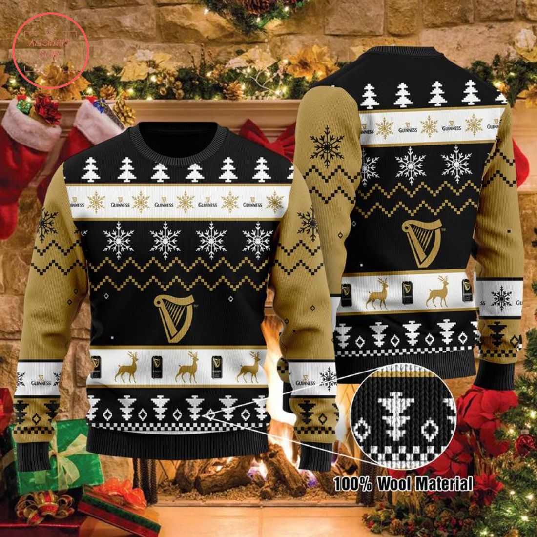 Guinness Beers Christmas Sweater