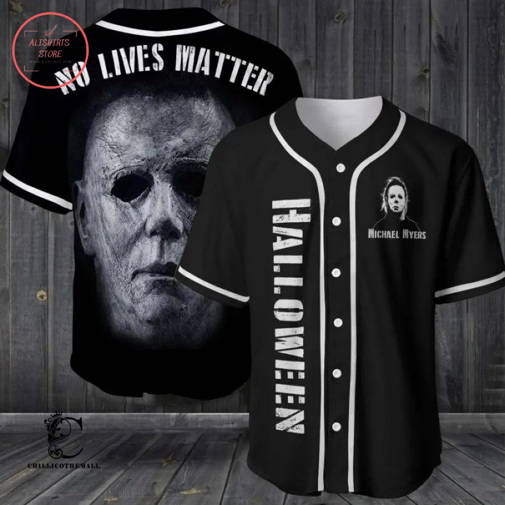 Halloween Michael Myers Baseball Jersey