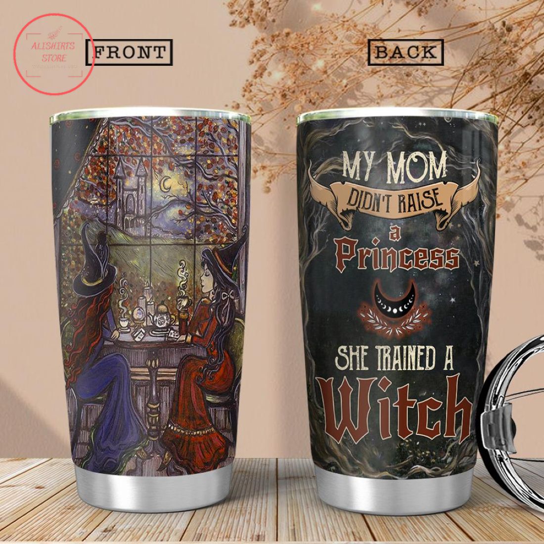 Halloween Mom Trained A Witch Tumbler