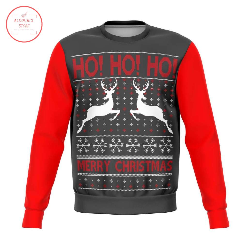 Ho Ho Merry Christmas ugly Christmas Sweater