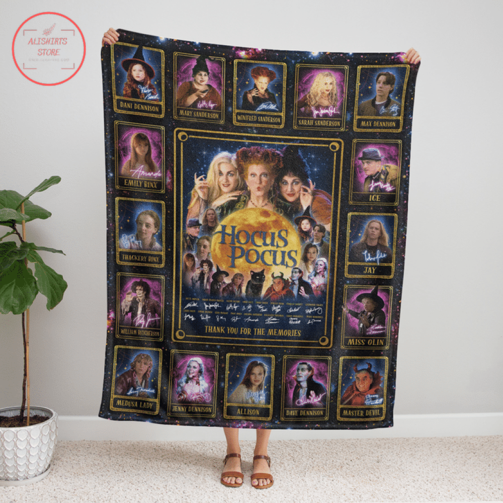 Hocus Pocus Halloween Blanket