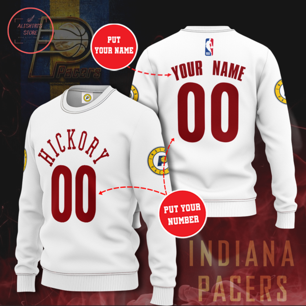 Indiana Pacers Personalized Sweater