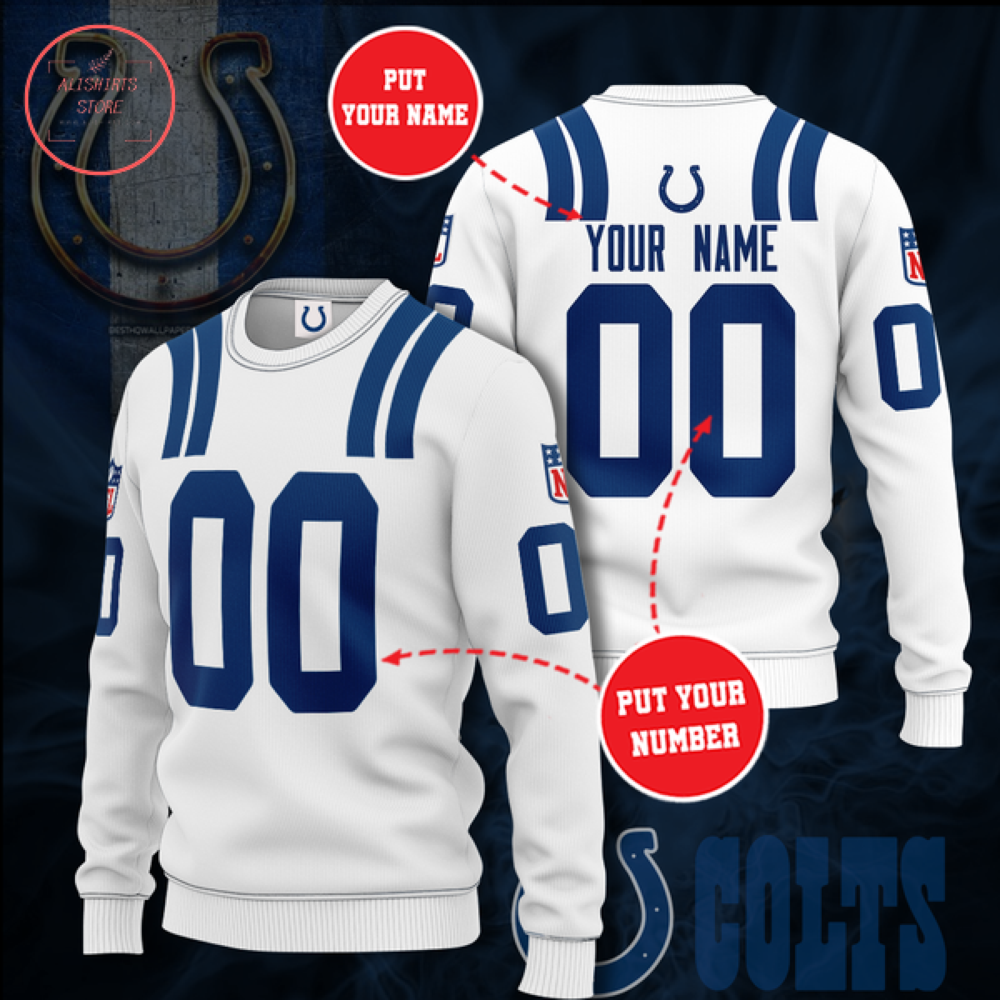 Indianapolis Colts Personalized Sweater
