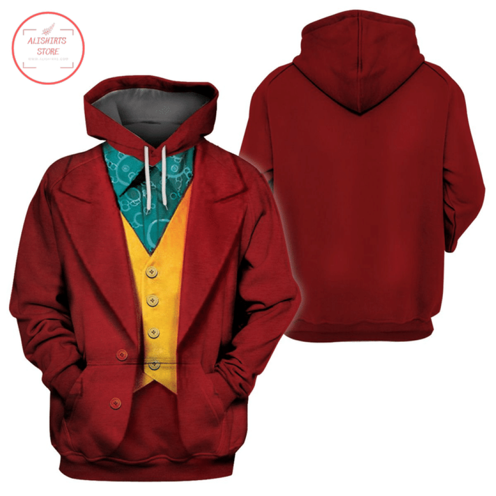 Joker Costume Halloween Hoodie 3D