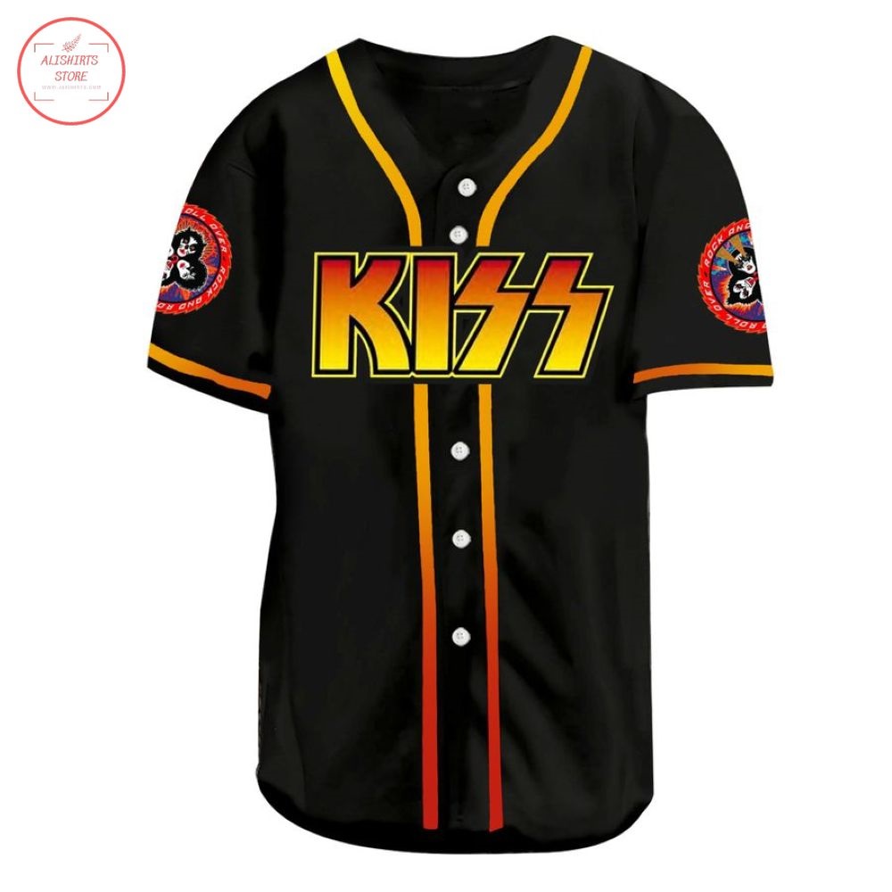 Kiss Band Baseball Jersey