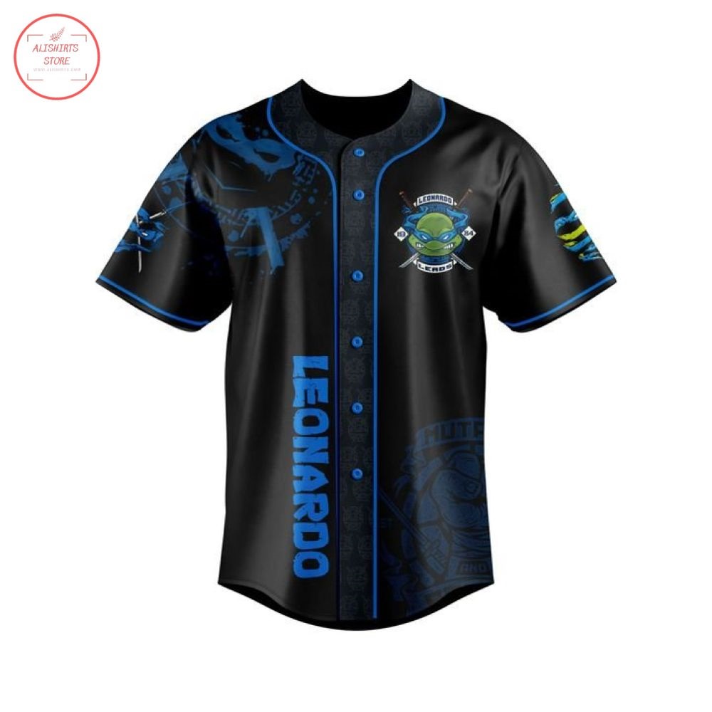 Leonardo Teenage Mutant Ninja Turtles Baseball Jersey