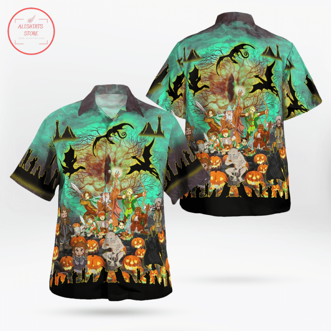 Lord Of The Ring Halloween Hawaiian Shirt