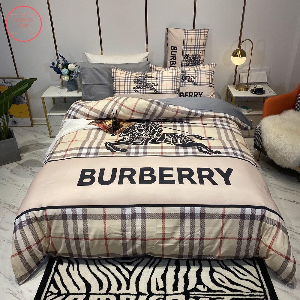 Luxury Burberry Bedding Sets Duvet Cover Bedroom Sets